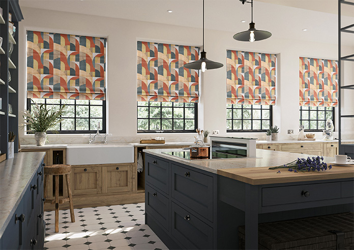 Varadero Velvet, Russet - Twist&Fit Roman Blind - Image 6